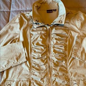 Tribal lightweight jacket size 14 snaps and zip